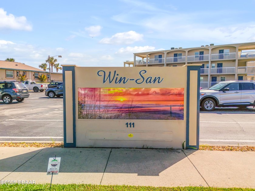 Discover the perfect beachside escape in this 2Bd, 2Ba ground - Beach Condo for sale in New Smyrna Beach, Florida on Beachhouse.com