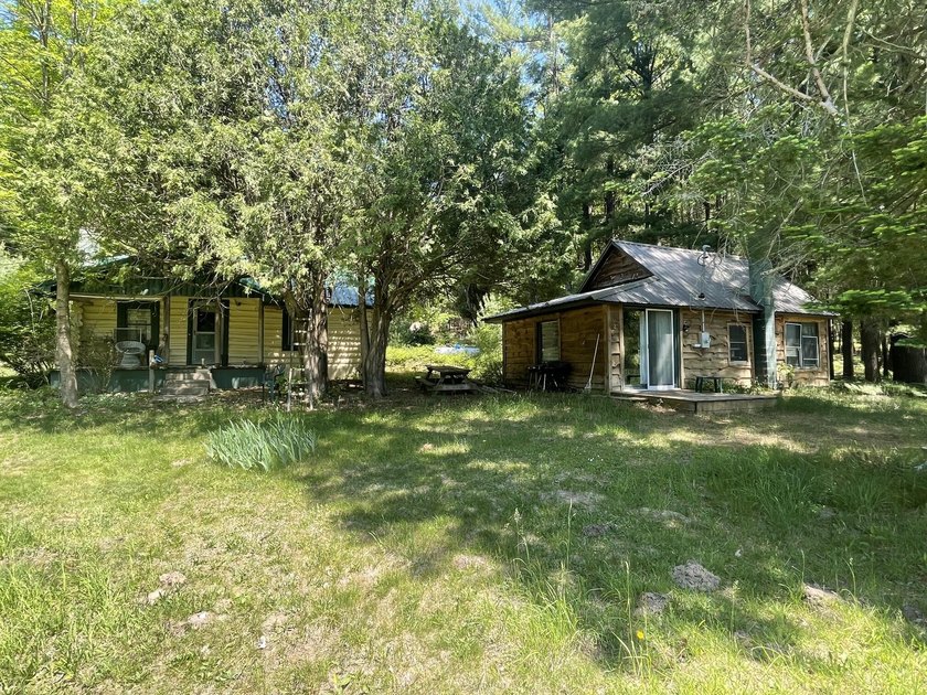 Ideal Multi-Family or Hunting/Fishing Base Camp! Two cabins on - Beach Home for sale in Manistee, Michigan on Beachhouse.com