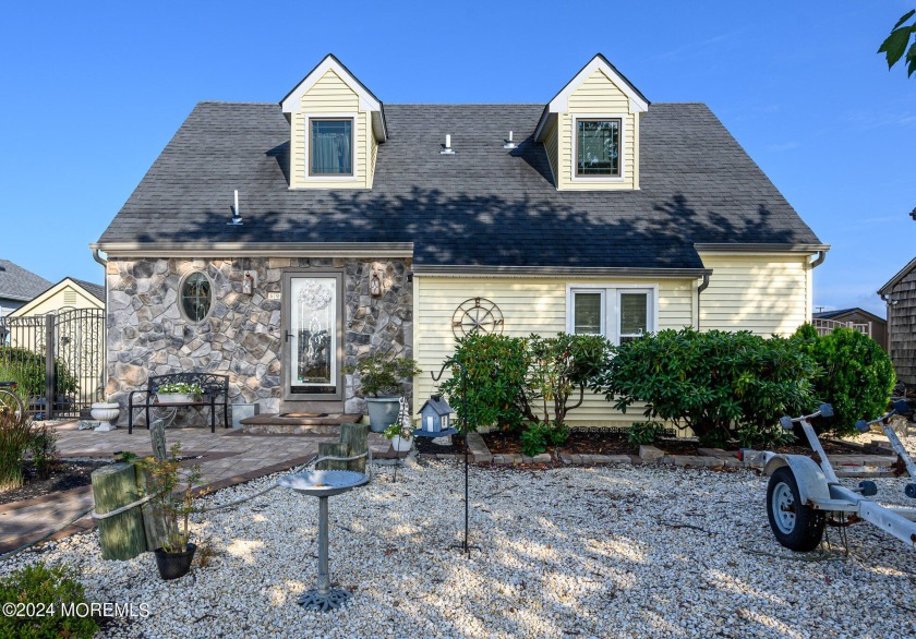 Beautiful Lagoon Front Cape with private Dock, 60' bulkhead, and - Beach Home for sale in Bayville, New Jersey on Beachhouse.com