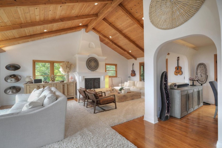 Just minutes from downtown, this private Santa Barbara Riviera - Beach Home for sale in Santa Barbara, California on Beachhouse.com