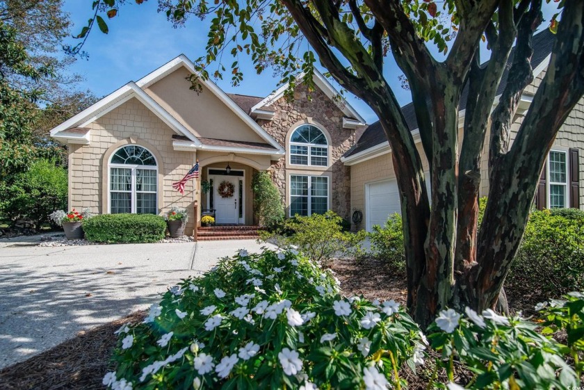 This home showcases an abundance of beauty, starting with the - Beach Home for sale in Pawleys Island, South Carolina on Beachhouse.com