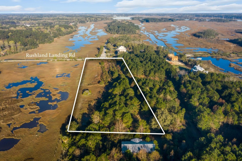 This beautiful marshfront land off Rushland Landing Road is in a - Beach Acreage for sale in Johns Island, South Carolina on Beachhouse.com