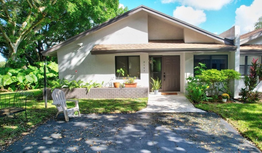 Welcome to this rare find--an exceptional Shadywoods villa in - Beach Home for sale in Delray Beach, Florida on Beachhouse.com