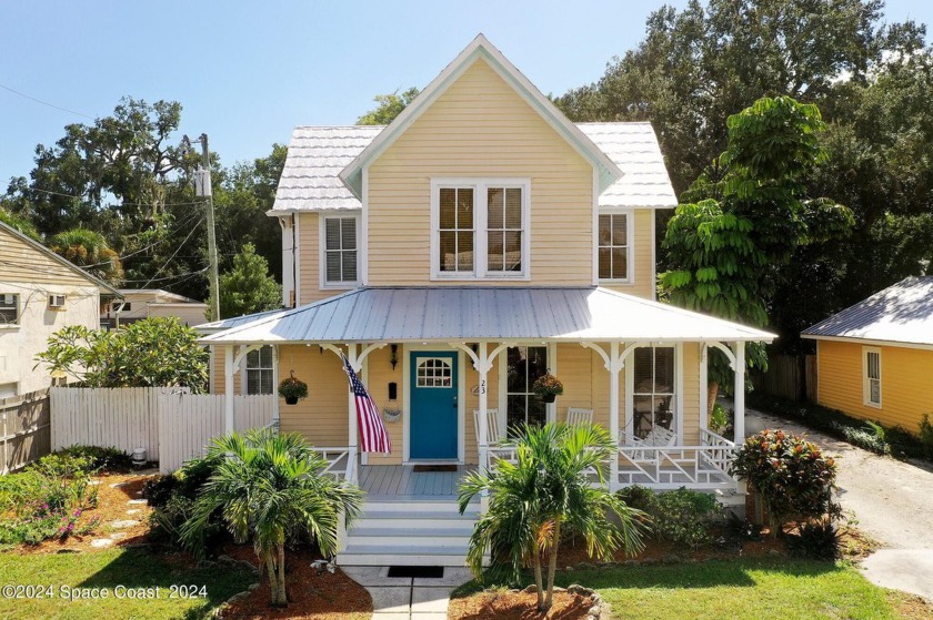 Welcome to 23 Barton Ave, a beautiful example of Old Florida - Beach Home for sale in Rockledge, Florida on Beachhouse.com