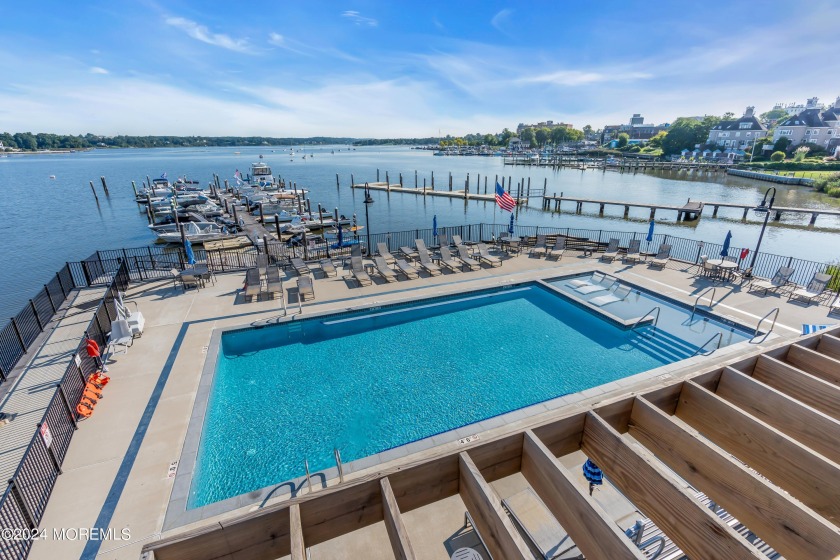 ENJOY BEAUTIFUL VIEWS OF THE NAVESINK RIVER  from the balcony - Beach Condo for sale in Red Bank, New Jersey on Beachhouse.com