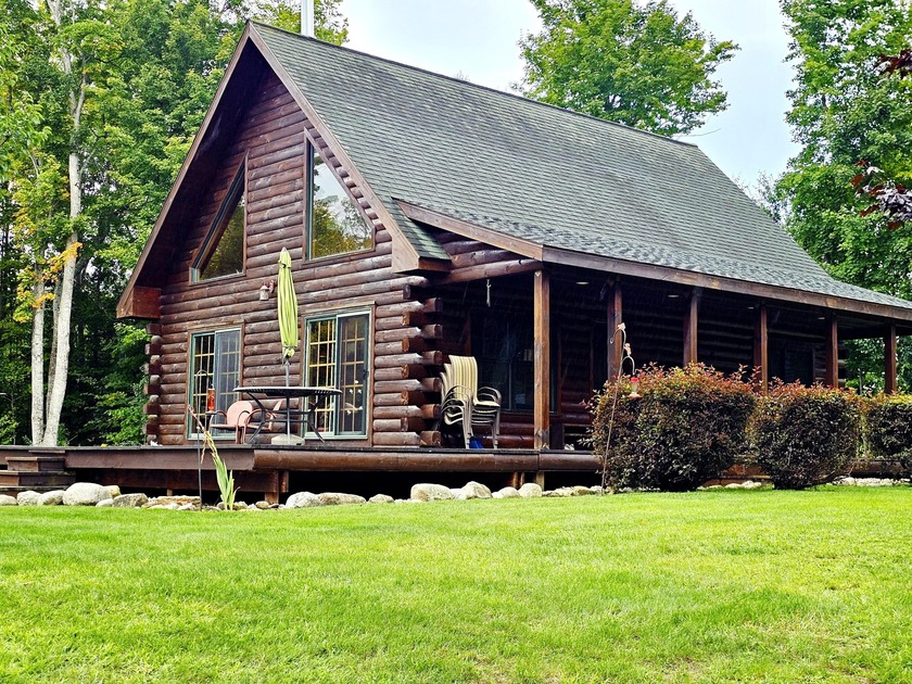 This stunning, turn-key 3 bedroom, 2 bath, D-Style log home is - Beach Home for sale in Mcmillan, Michigan on Beachhouse.com