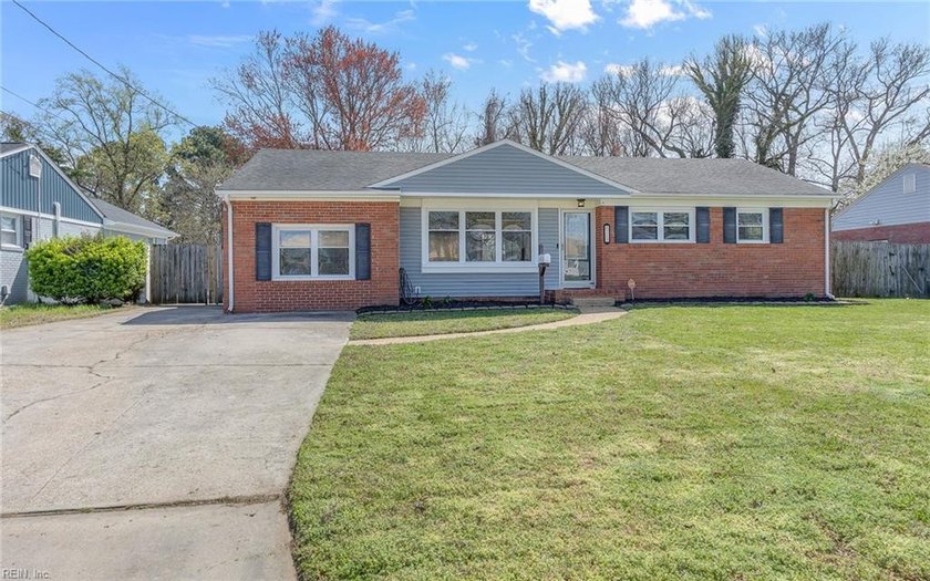 Welcome home to this beautifully updated 4 bedroom, 2 bath brick - Beach Home for sale in Norfolk, Virginia on Beachhouse.com