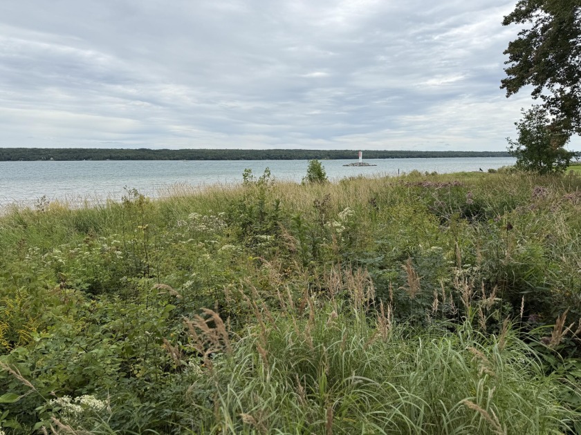 Enjoy breathtaking views on this partially wooded waterfront lot - Beach Lot for sale in Sault Sainte Marie, Michigan on Beachhouse.com