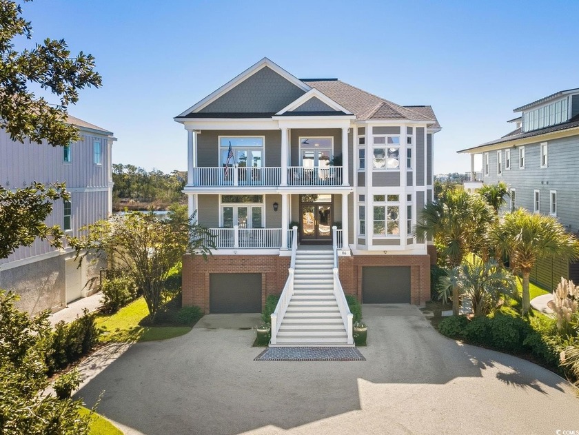 Enjoy breathtaking panoramic views of the marsh, estuary, and - Beach Home for sale in Georgetown, South Carolina on Beachhouse.com
