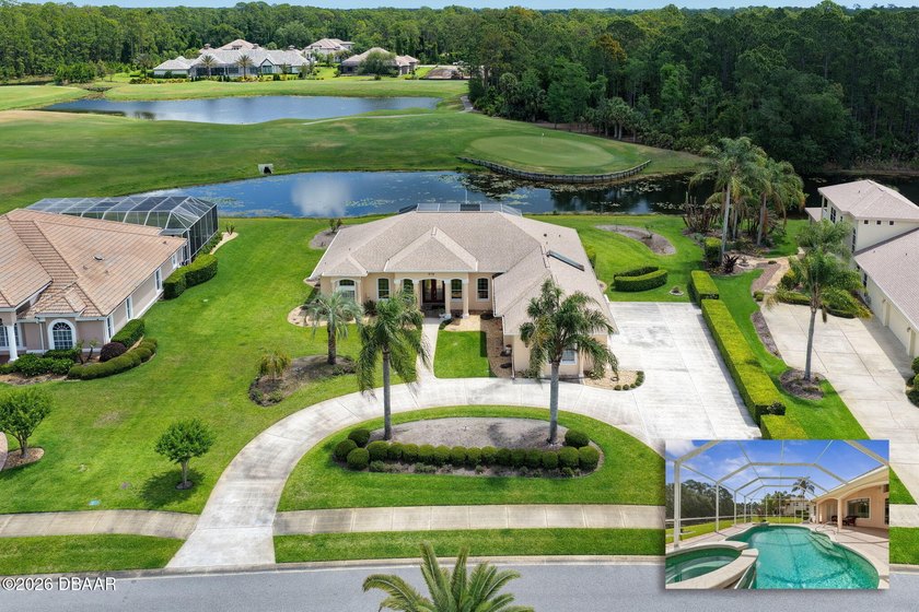 Experience refined lakefront living in this custom Charles - Beach Home for sale in Ormond Beach, Florida on Beachhouse.com
