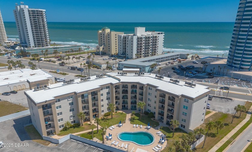 Fully Furnished 2BR/2BA with Pool View - Steps from the Beach! - Beach Condo for sale in Daytona Beach Shores, Florida on Beachhouse.com