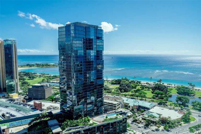 Rarely available ocean-view studio in the luxury Ae'o at Ward - Beach Condo for sale in Honolulu, Hawaii on Beachhouse.com