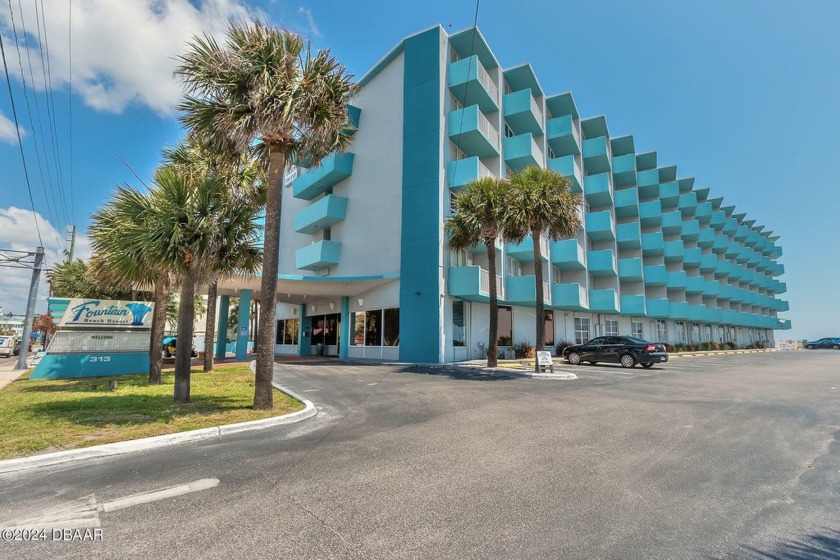 Fountain Beach Resort is located directly on ''The World's Most - Beach Townhome/Townhouse for sale in Daytona Beach, Florida on Beachhouse.com