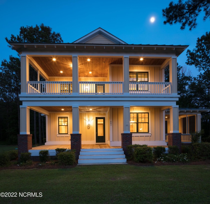 The Southern Charm home has 6150sf under roof including SEVEN - Beach Home for sale in Minnesott Beach, North Carolina on Beachhouse.com