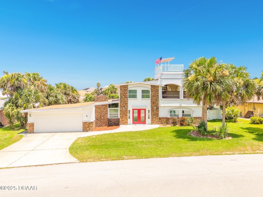 RARE, BEACHSIDE RETREAT! This exceptional home is just a stone - Beach Home for sale in Ponce Inlet, Florida on Beachhouse.com