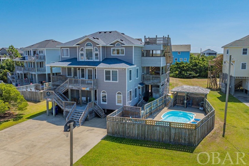 Welcome to Beauty on the Beach, a stunning 7-bedroom, 6 - Beach Home for sale in Waves, North Carolina on Beachhouse.com