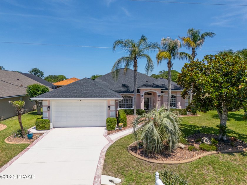 Saltwater canal pool home with covered boathouse and 10,000-lb - Beach Home for sale in Palm Coast, Florida on Beachhouse.com
