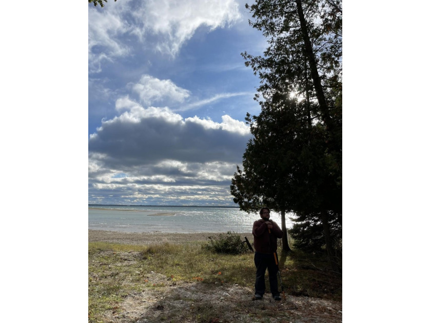 Fabulous 100.25 feet of Lake Huron frontage and about 1 acre! - Beach Lot for sale in Bois Blanc Island, Michigan on Beachhouse.com