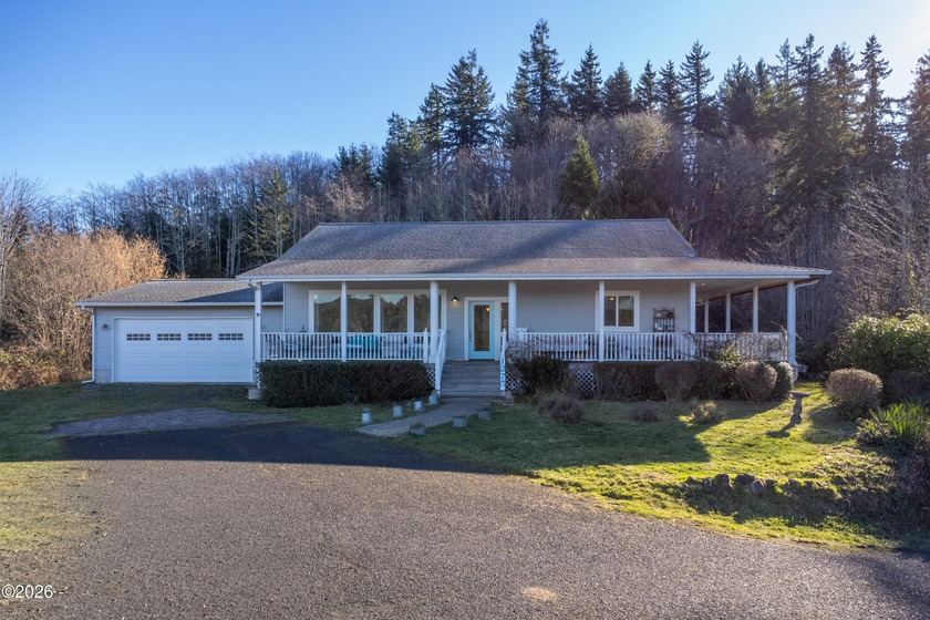 Nestled high above the Yaquina River and 7.01 acres to roam - Beach Home for sale in Toledo, Oregon on Beachhouse.com