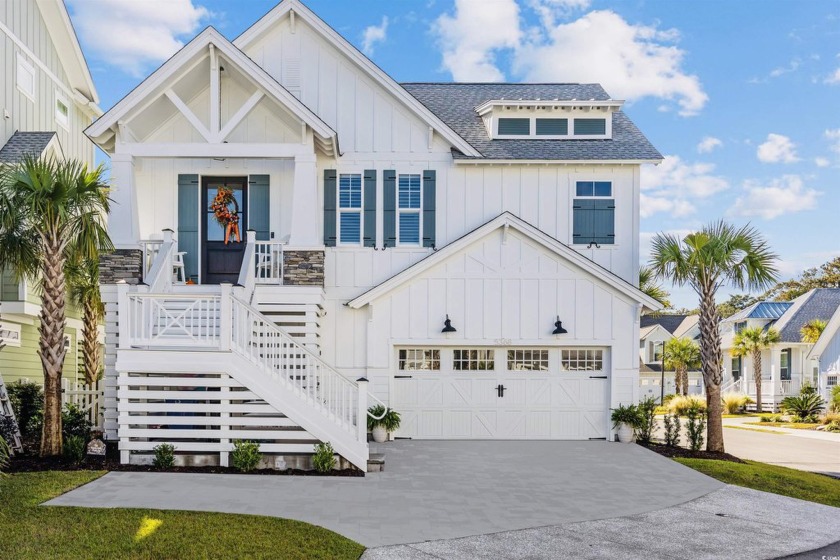 Welcome to this exquisite, nearly-new Craftsman-style beach - Beach Home for sale in Myrtle Beach, South Carolina on Beachhouse.com