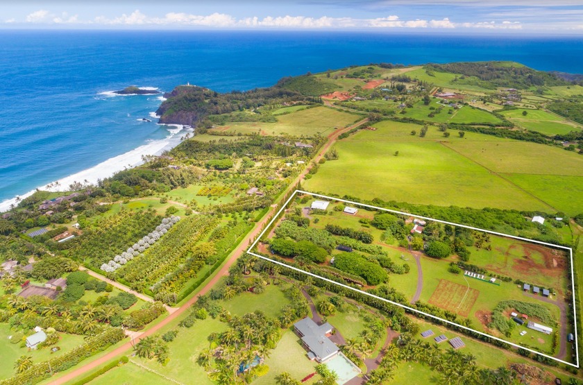 Set on nearly 12 acres along Kauapea Road, this property offers - Beach Home for sale in Kilauea, Hawaii on Beachhouse.com