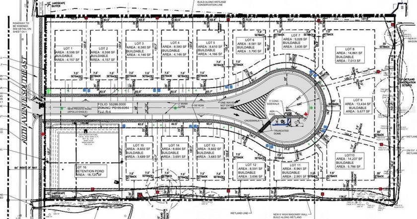 Lakeview Subdivision Development Opportunity - 15 oversized lots - Beach Acreage for sale in Ruskin, Florida on Beachhouse.com