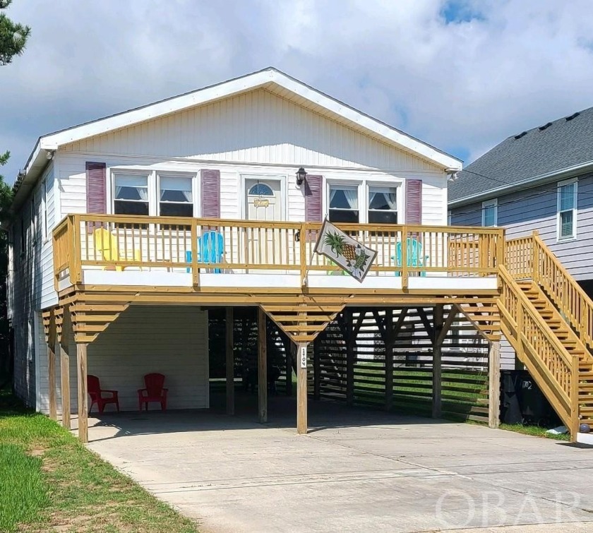 Just like a pearl, this home is classic, unique, and rare.  It - Beach Home for sale in Kill Devil Hills, North Carolina on Beachhouse.com