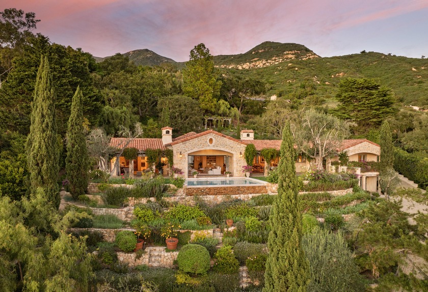 Located in Montecito's coveted Golden Quadrangle, this European - Beach Home for sale in Montecito, California on Beachhouse.com