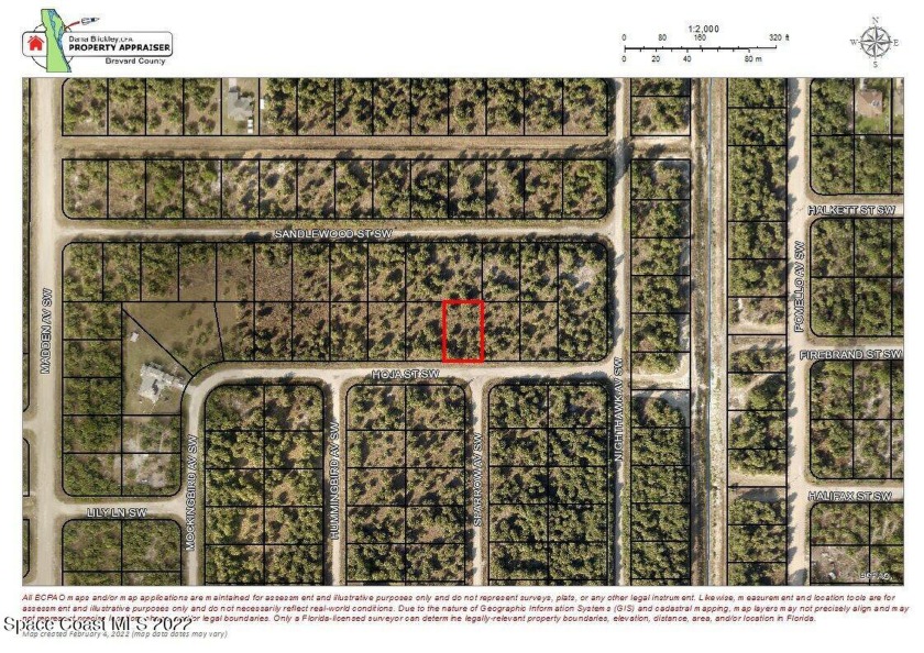 HO HOA!  Build your dream home on this 1/4 acre lot. This area - Beach Lot for sale in Palm Bay, Florida on Beachhouse.com