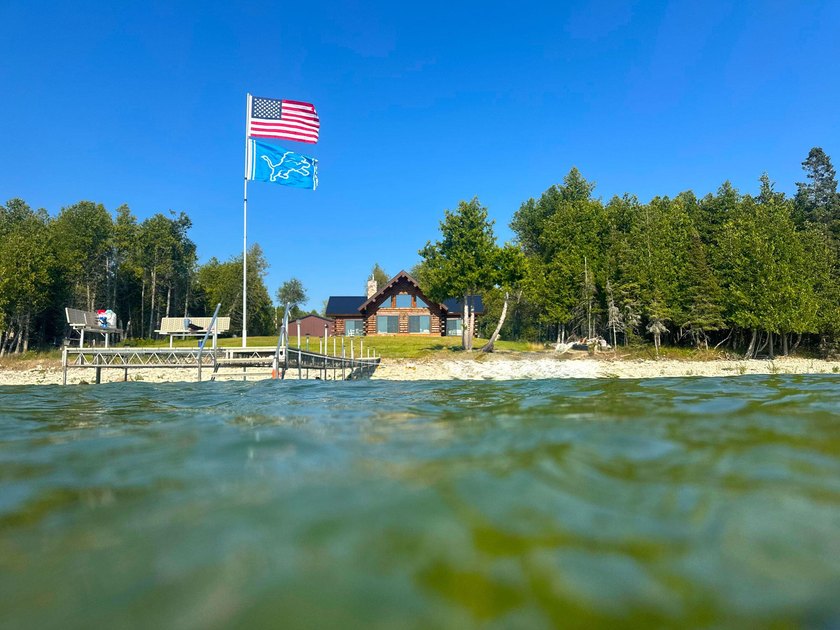 Situated at the start of the Les Cheneaux Islands with views of - Beach Home for sale in Hessel, Michigan on Beachhouse.com
