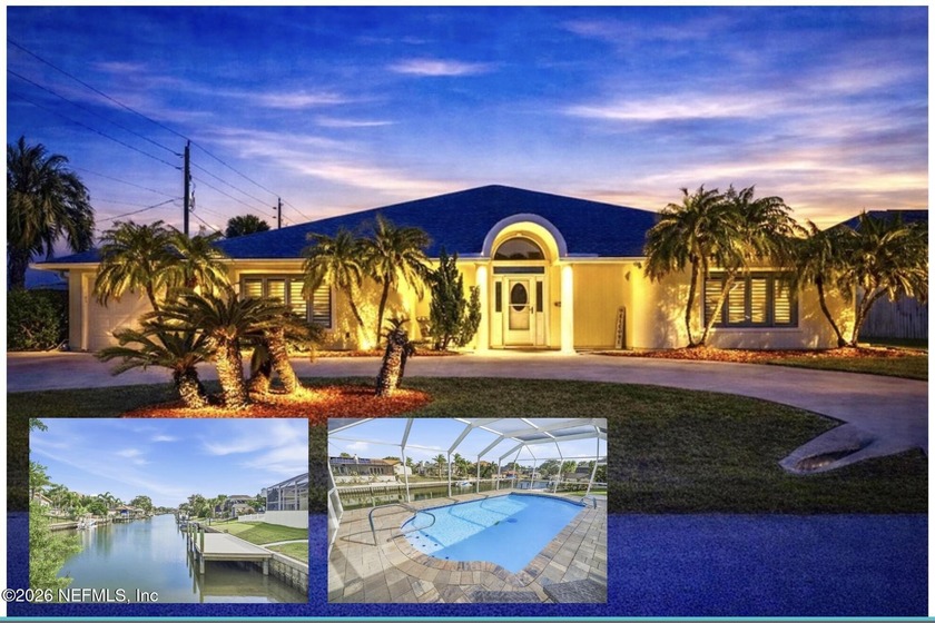 ENJOY THE BEST OF SALTWATER CANAL LIVING! Live the Florida dream - Beach Home for sale in Palm Coast, Florida on Beachhouse.com