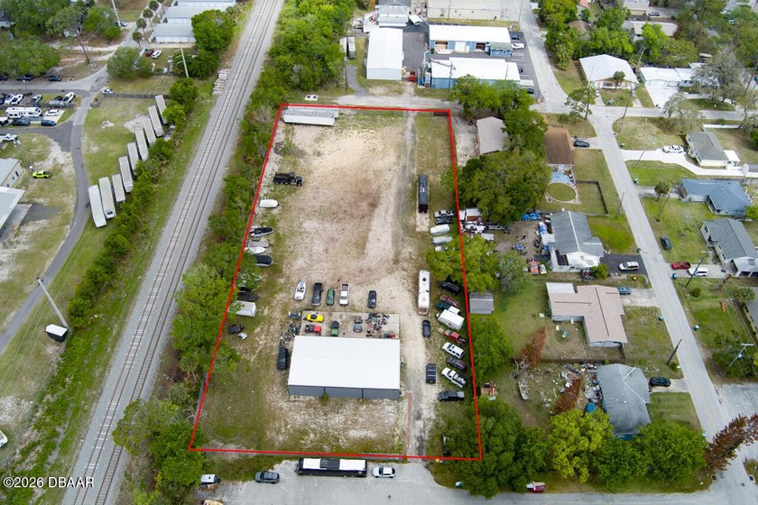 1.67 Acre property with leased 3000 sq ft industrial building - Beach Commercial for sale in Holly Hill, Florida on Beachhouse.com