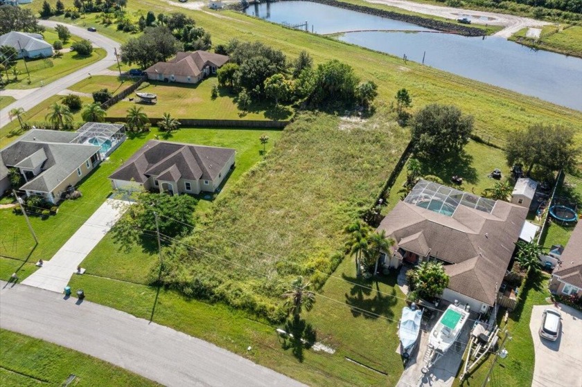 Build your dream home on this peaceful, waterfront 1/2 acre lot! - Beach Lot for sale in Port Saint Lucie, Florida on Beachhouse.com