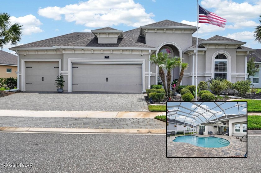 Tucked away on an extraordinarily oversized homesite in the - Beach Home for sale in Daytona Beach, Florida on Beachhouse.com