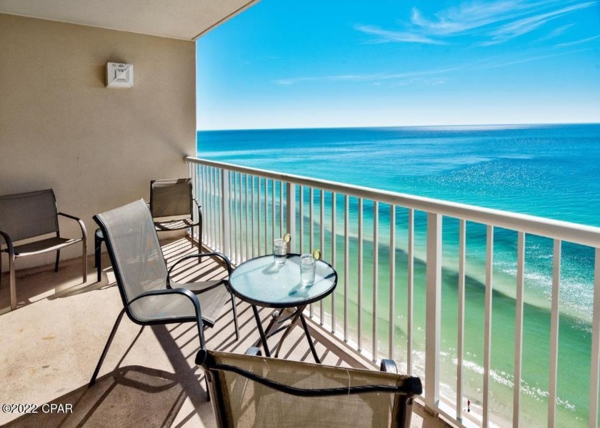 Two bedroom Gulf front unit with spacious balcony. Unit - Beach Condo for sale in Panama  City  Beach, Florida on Beachhouse.com