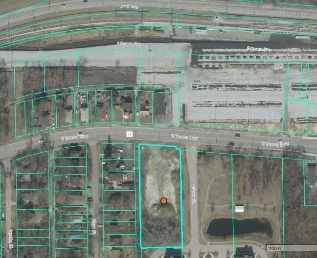 This prime commercial site is located directly across the street - Beach Lot for sale in Gary, Indiana on Beachhouse.com