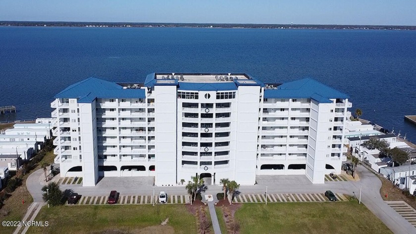 LUXURY 3 br 3 bath with BREATHTAKING views of BOGUE SOUND and - Beach Condo for sale in Indian Beach, North Carolina on Beachhouse.com