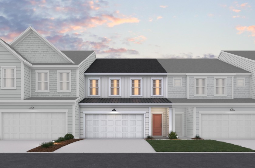 The Addison plan is an interior two-story townhome with the - Beach Home for sale in Charleston, South Carolina on Beachhouse.com