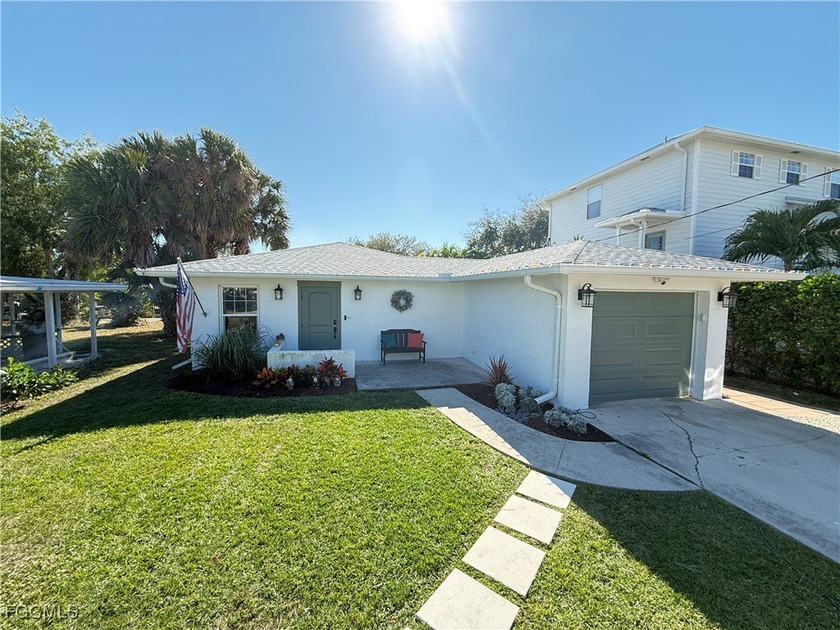 Step inside this recently renovated hidden gem, located directly - Beach Home for sale in Bonita Springs, Florida on Beachhouse.com