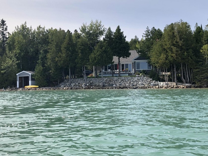 Stunning waterfront home on the St. Mary's River in DeTour - Beach Home for sale in De Tour Village, Michigan on Beachhouse.com