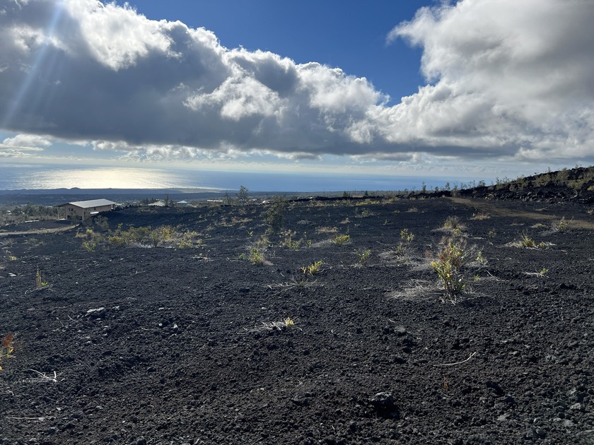 Level 1 acre lot with unobstructed view of the ocean. Bring your - Beach Lot for sale in Ocean View, Hawaii on Beachhouse.com