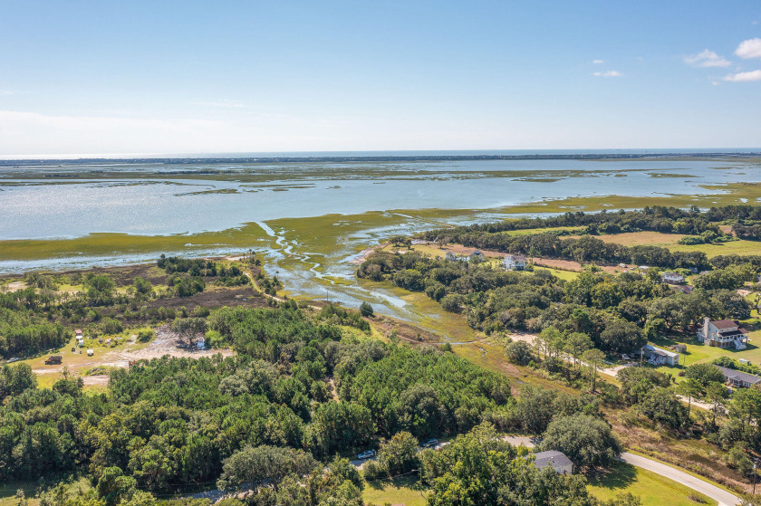 The drone pics of this property show the beauty and potential - Beach Lot for sale in Mount Pleasant, South Carolina on Beachhouse.com
