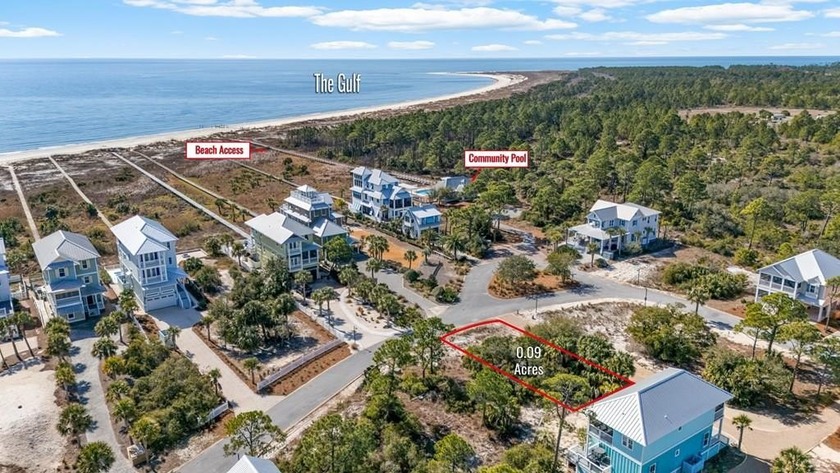 1ST TIER LOT WITH AMAZING GULF VIEWS, PRICED BELOW MARKET VALUE - Beach Lot for sale in Cape San Blas, Florida on Beachhouse.com