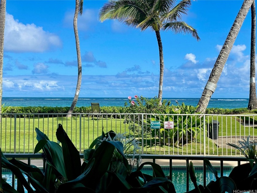 Enjoy oceanfront living in this fully furnished condo.  The unit - Beach Condo for sale in Hauula, Hawaii on Beachhouse.com