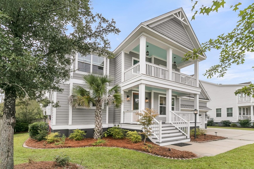 ** Home has been staged and the microwave/oven combo and cooktop - Beach Home for sale in Mount Pleasant, South Carolina on Beachhouse.com