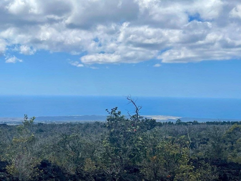Exceptional ocean views highlight this desirable 1-acre wide lot - Beach Lot for sale in Ocean View, Hawaii on Beachhouse.com