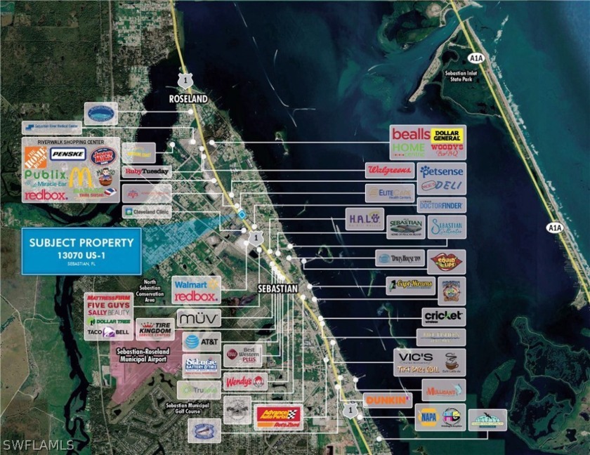 Opportunity to secure prime unimproved land in the heart of - Beach Commercial for sale in Sebastian, Florida on Beachhouse.com