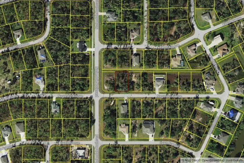 Beautiful double lots: oversize corner lot and lot next door - Beach Lot for sale in North Port, Florida on Beachhouse.com