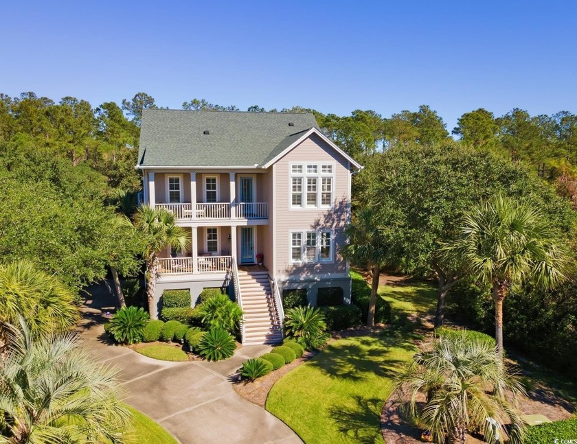 Tucked in the sought-after Ocean Oaks section of DeBordieu - Beach Home for sale in Georgetown, South Carolina on Beachhouse.com