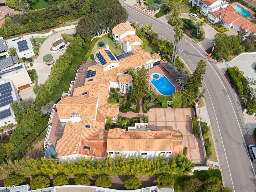 This Mediterranean-inspired estate takes command on the - Beach Home for sale in La Jolla, California on Beachhouse.com